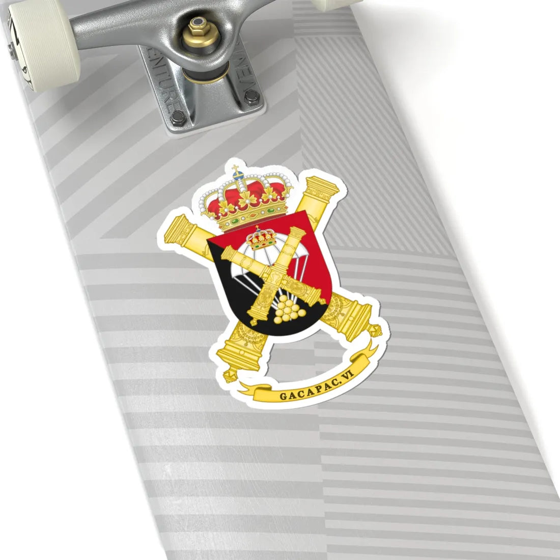 Coat of Arms of the 6th GACAPAC (Spain) (Coat of Arms) STICKER Vinyl Kiss-Cut Decal - The Sticker Space