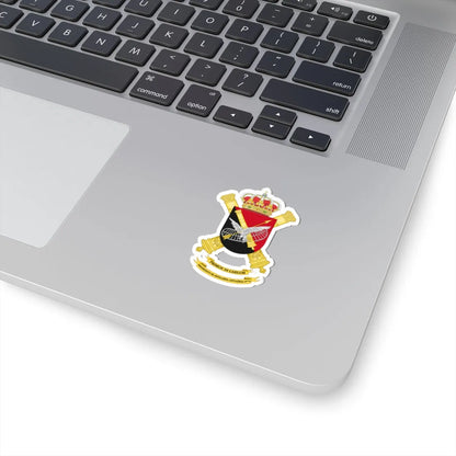 Coat of Arms of the 71st Air Defence Artillery Regiment (Spain) (Coat of Arms) STICKER Vinyl Kiss-Cut Decal - The Sticker Space