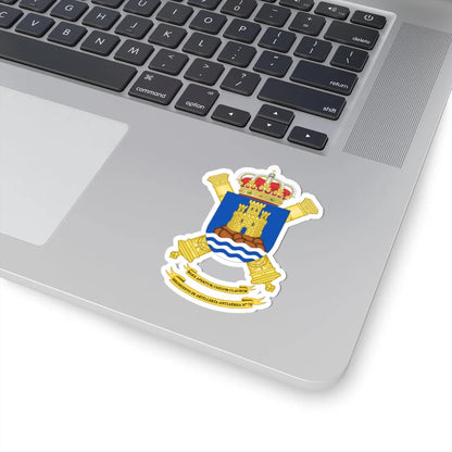 Coat of Arms of the 73rd Air Defence Artillery Regiment (Spain) (Coat of Arms) STICKER Vinyl Kiss-Cut Decal - The Sticker Space