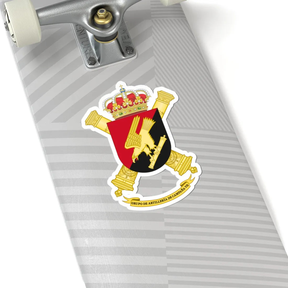 Coat of Arms of the 7th GACA (Spain) (Coat of Arms) STICKER Vinyl Kiss-Cut Decal - The Sticker Space