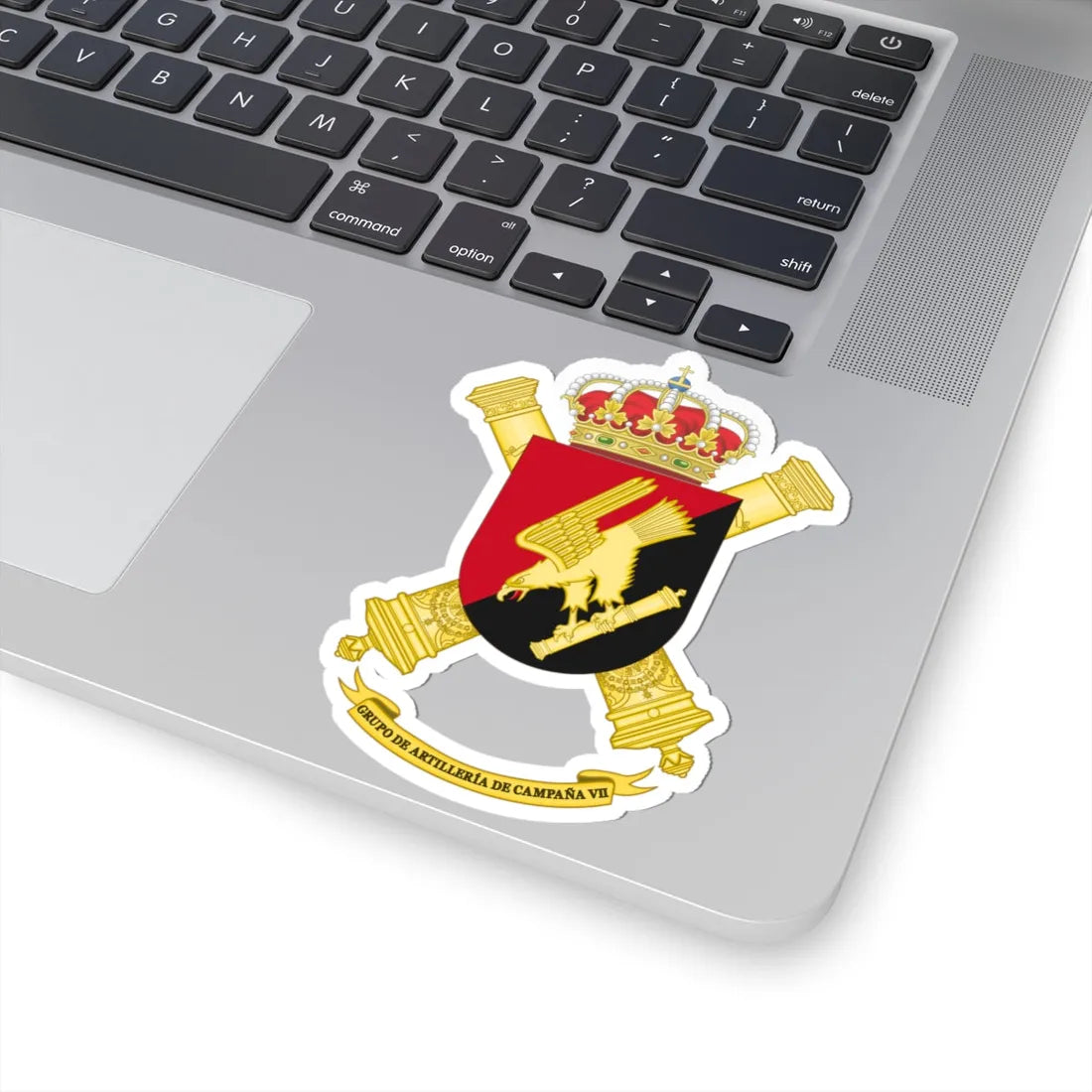 Coat of Arms of the 7th GACA (Spain) (Coat of Arms) STICKER Vinyl Kiss-Cut Decal - The Sticker Space