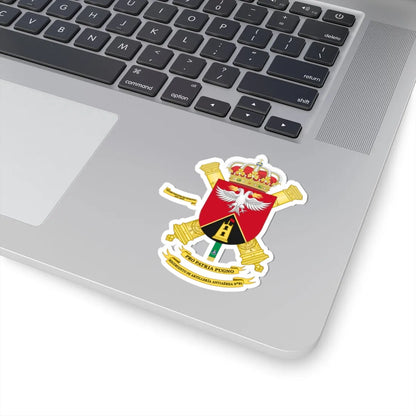 Coat of Arms of the 81st Air Defence Artillery Regiment (Spain) (Coat of Arms) STICKER Vinyl Kiss-Cut Decal - The Sticker Space