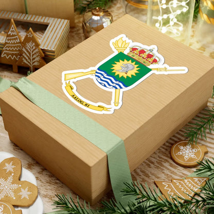 Coat of Arms of the 81st Logistics Support Group (Spain) (Coat of Arms) STICKER Vinyl Kiss-Cut Decal - The Sticker Space