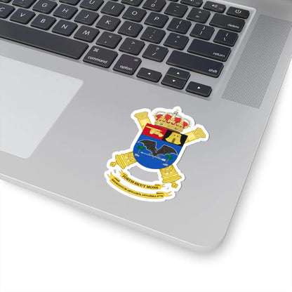 Coat of Arms of the 94th Air Defence Artillery Regiment (Spain) (Coat of Arms) STICKER Vinyl Kiss-Cut Decal - The Sticker Space