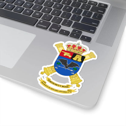 Coat of Arms of the 94th Air Defence Artillery Regiment (Spain) (Coat of Arms) STICKER Vinyl Kiss-Cut Decal - The Sticker Space