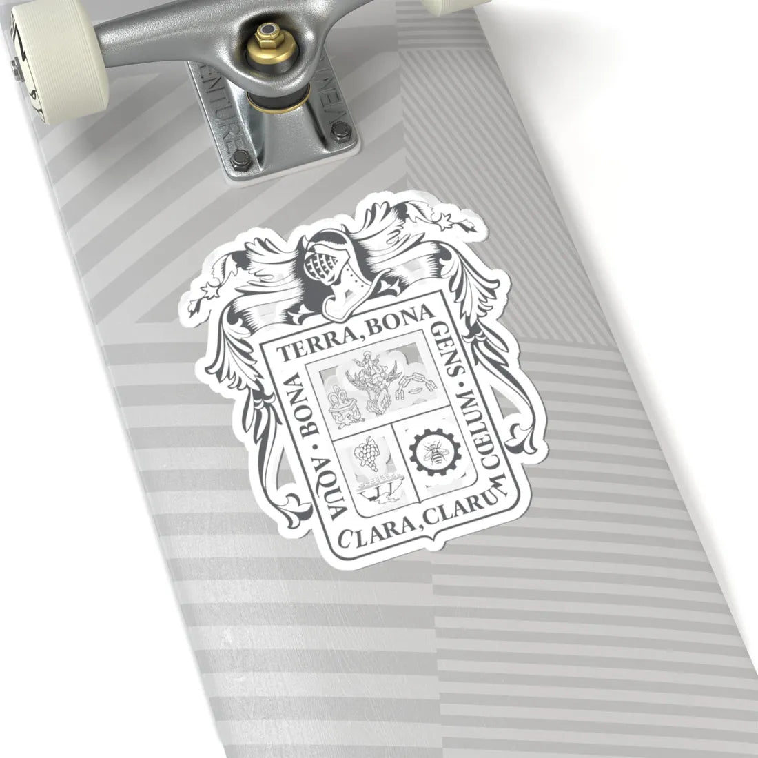 Coat of arms of the Aguascalientes Congress (Mexico) (Coat of Arms) STICKER Vinyl Kiss-Cut Decal - The Sticker Space