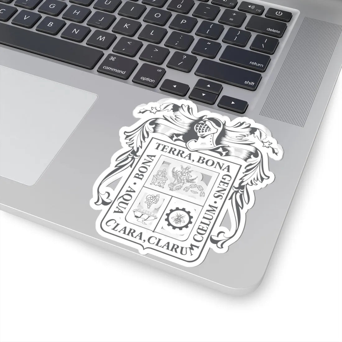 Coat of arms of the Aguascalientes Congress (Mexico) (Coat of Arms) STICKER Vinyl Kiss-Cut Decal - The Sticker Space