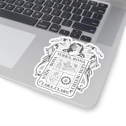 Coat of arms of the Aguascalientes Congress (Mexico) (Coat of Arms) STICKER Vinyl Kiss-Cut Decal - The Sticker Space