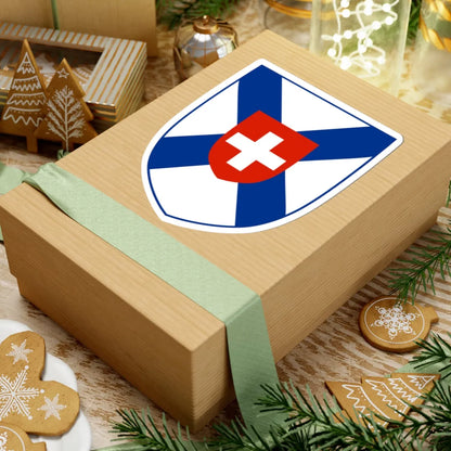 Coat of arms of the Ambulance Operators Association of Nova Scotia (Canada) (Coat of Arms) STICKER Vinyl Kiss-Cut Decal - The Sticker Space