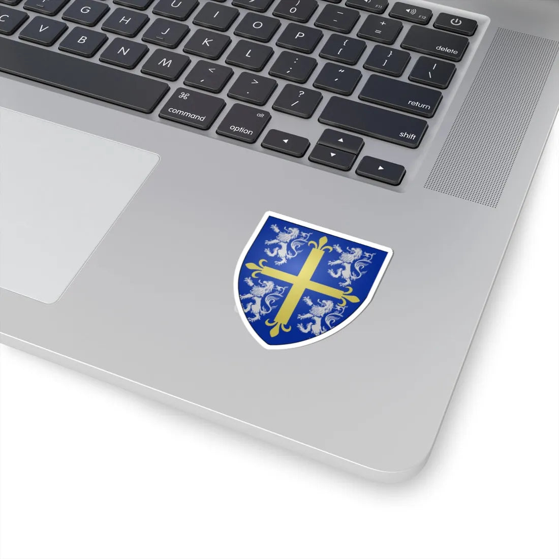 Coat of Arms of the Archbishop of Durham (England) (Coat of Arms) STICKER Vinyl Kiss-Cut Decal - The Sticker Space