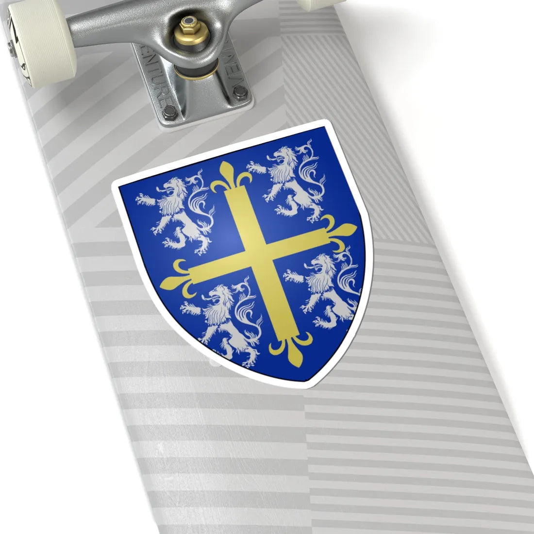 Coat of Arms of the Archbishop of Durham (England) (Coat of Arms) STICKER Vinyl Kiss-Cut Decal - The Sticker Space