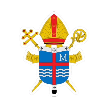 Coat of arms of the Archdiocese of Porto Alegre (Brazil) (Coat of Arms) STICKER Vinyl Kiss-Cut Decal - The Sticker Space