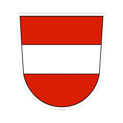 Coat of arms of the archduchy of Austria (Austria) (Coat of Arms) STICKER Vinyl Kiss-Cut Decal 3 Inch White - The Sticker Space