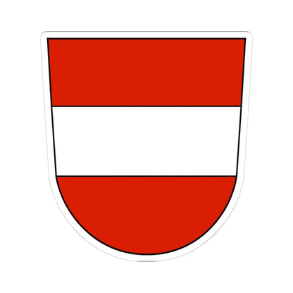 Coat of arms of the archduchy of Austria (Austria) (Coat of Arms) STICKER Vinyl Kiss-Cut Decal 4 Inch White - The Sticker Space