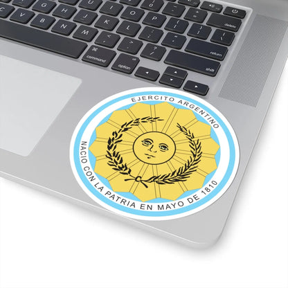 Coat of arms of the Argentine Army (Argentina) (Military Rank) STICKER Vinyl Kiss-Cut Decal - The Sticker Space