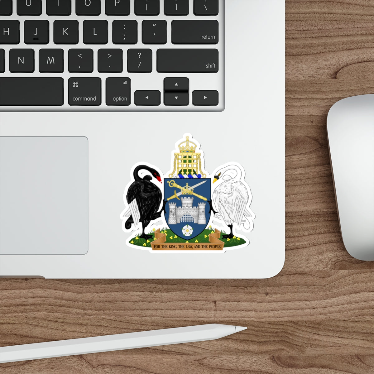 Coat of Arms of the Australian Capital Territory STICKER Vinyl Die-Cut Decal-The Sticker Space