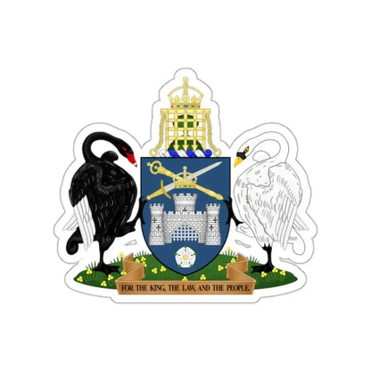 Coat of Arms of the Australian Capital Territory STICKER Vinyl Die-Cut Decal 2 Inch - The Sticker Space