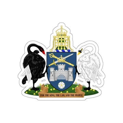Coat of Arms of the Australian Capital Territory STICKER Vinyl Die-Cut Decal 3 Inch - The Sticker Space