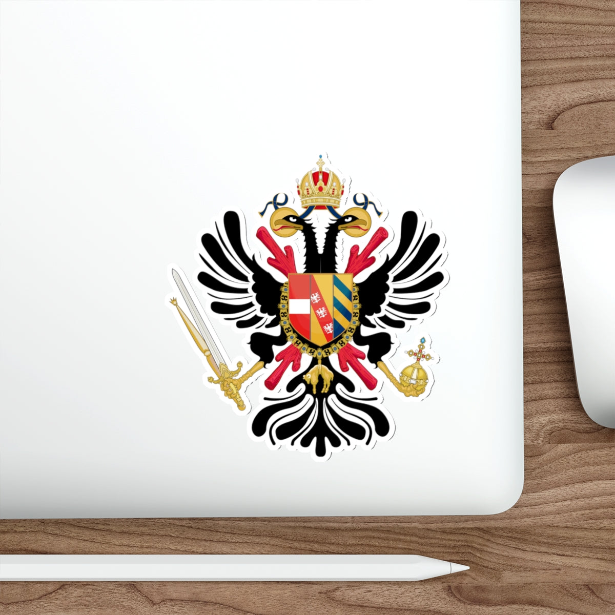 Coat of arms of the Austrian Netherlands STICKER Vinyl Die-Cut Decal-The Sticker Space