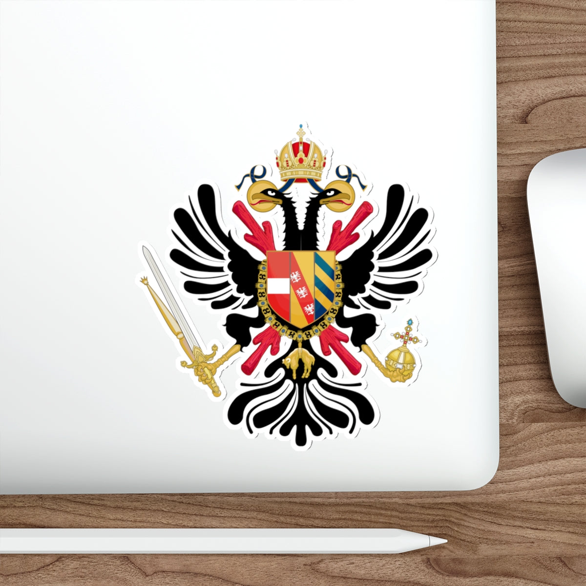 Coat of arms of the Austrian Netherlands STICKER Vinyl Die-Cut Decal-The Sticker Space