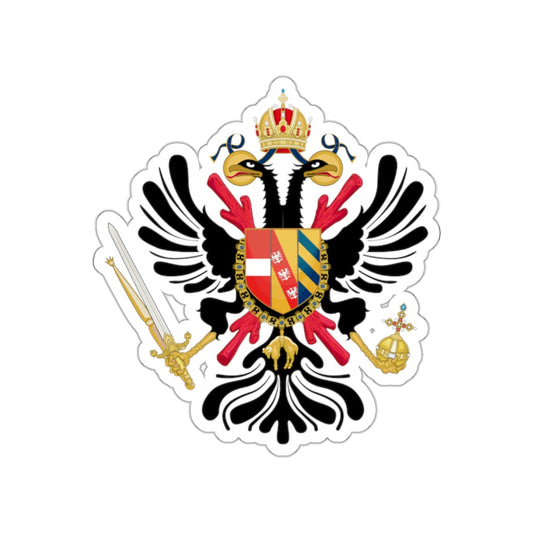 Coat of arms of the Austrian Netherlands STICKER Vinyl Die-Cut Decal-White-The Sticker Space