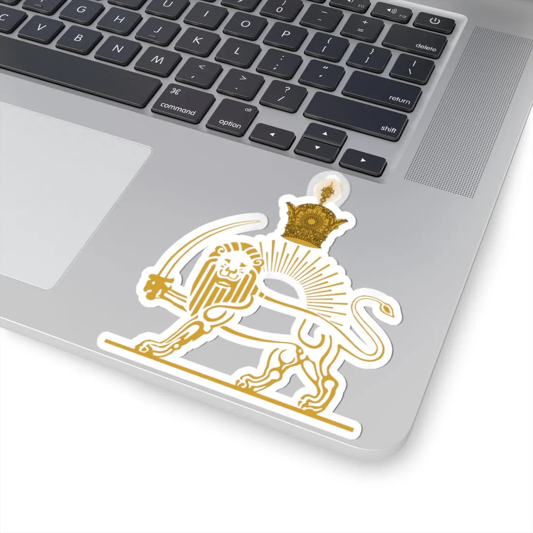 Coat of arms of the Azerbaijan Peoples Government (Iran) (Coat of Arms) STICKER Vinyl Kiss-Cut Decal - The Sticker Space