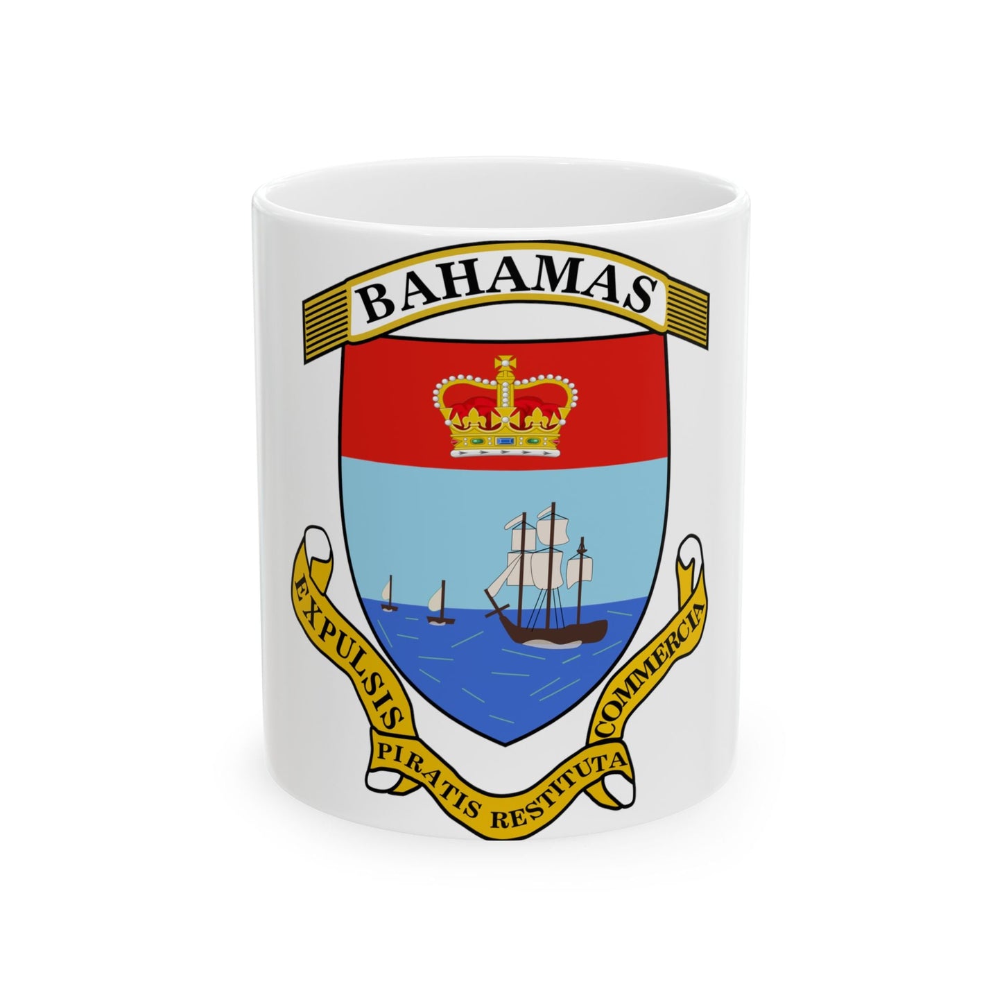 Coat of Arms of The Bahamas 2 - White Coffee Mug