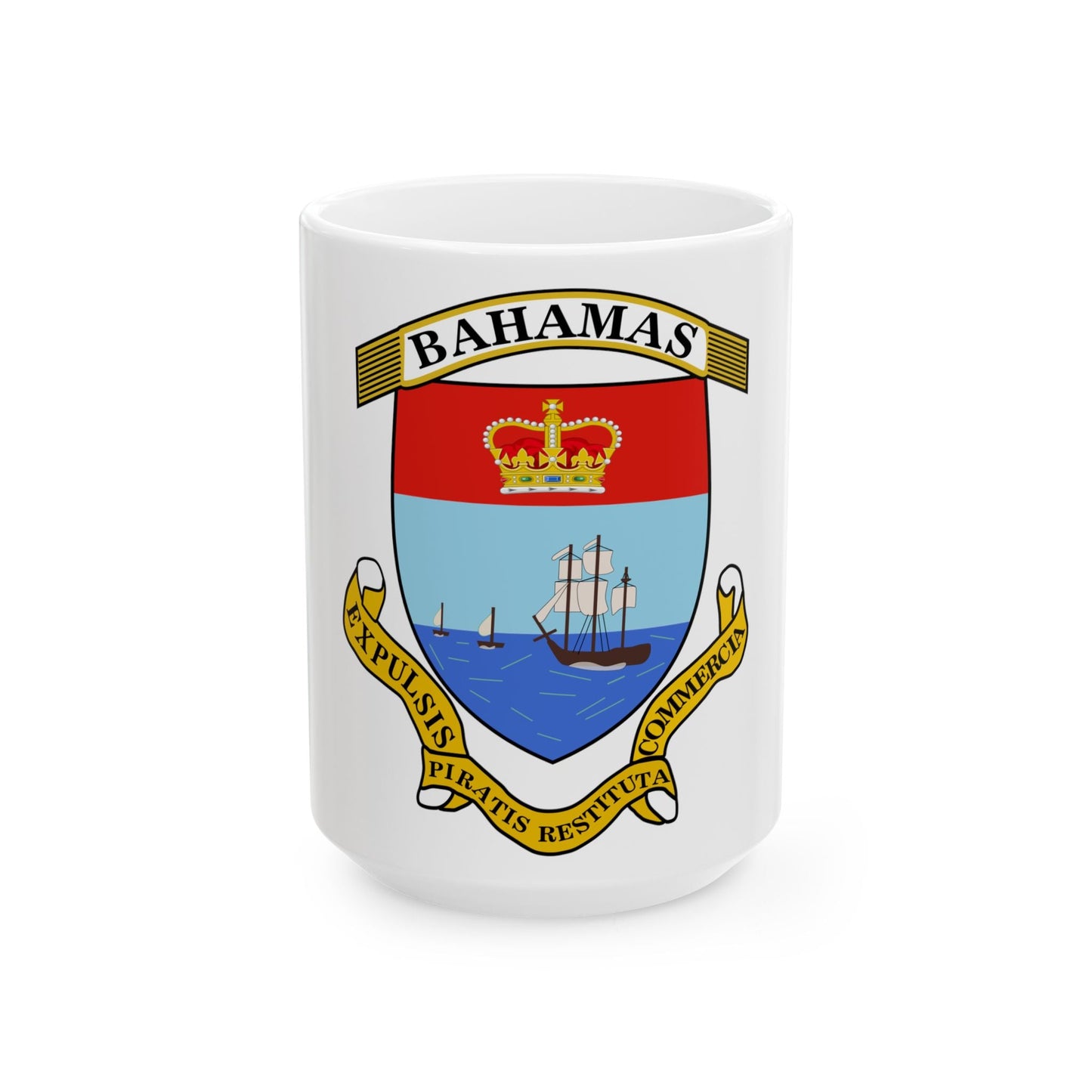 Coat of Arms of The Bahamas 2 - White Coffee Mug