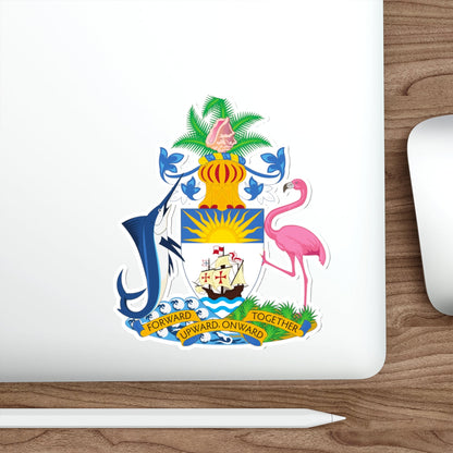 Coat of Arms of The Bahamas STICKER Vinyl Die-Cut Decal-The Sticker Space