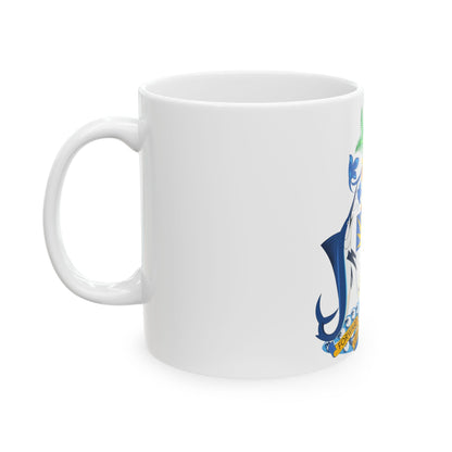 Coat of Arms of The Bahamas - White Coffee Mug