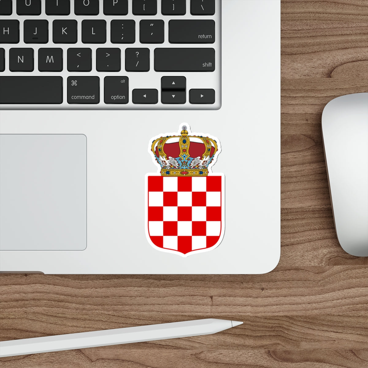 Coat of Arms of the Banate of Croatia STICKER Vinyl Die-Cut Decal-The Sticker Space