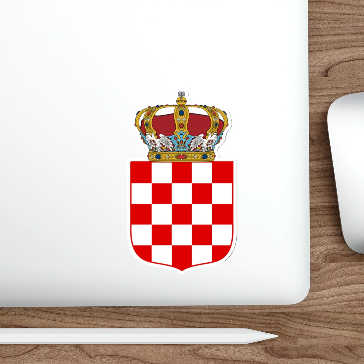 Coat of Arms of the Banate of Croatia STICKER Vinyl Die-Cut Decal-The Sticker Space