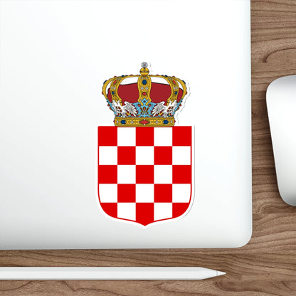 Coat of Arms of the Banate of Croatia STICKER Vinyl Die-Cut Decal-The Sticker Space