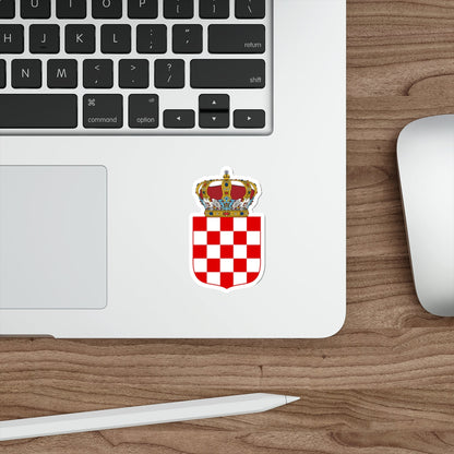 Coat of Arms of the Banate of Croatia STICKER Vinyl Die-Cut Decal-The Sticker Space