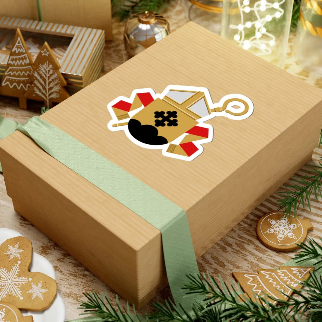 Coat of arms of the bishop of Kuopio (Finland) (Coat of Arms) STICKER Vinyl Kiss-Cut Decal - The Sticker Space