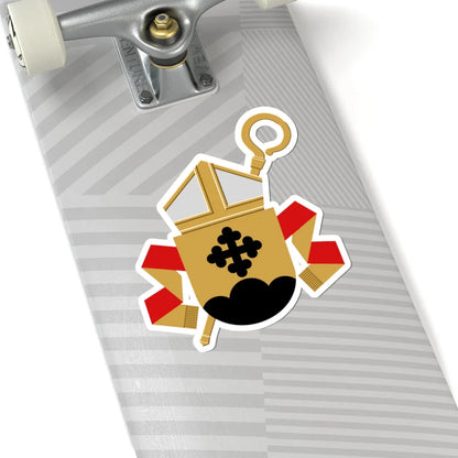 Coat of arms of the bishop of Kuopio (Finland) (Coat of Arms) STICKER Vinyl Kiss-Cut Decal - The Sticker Space