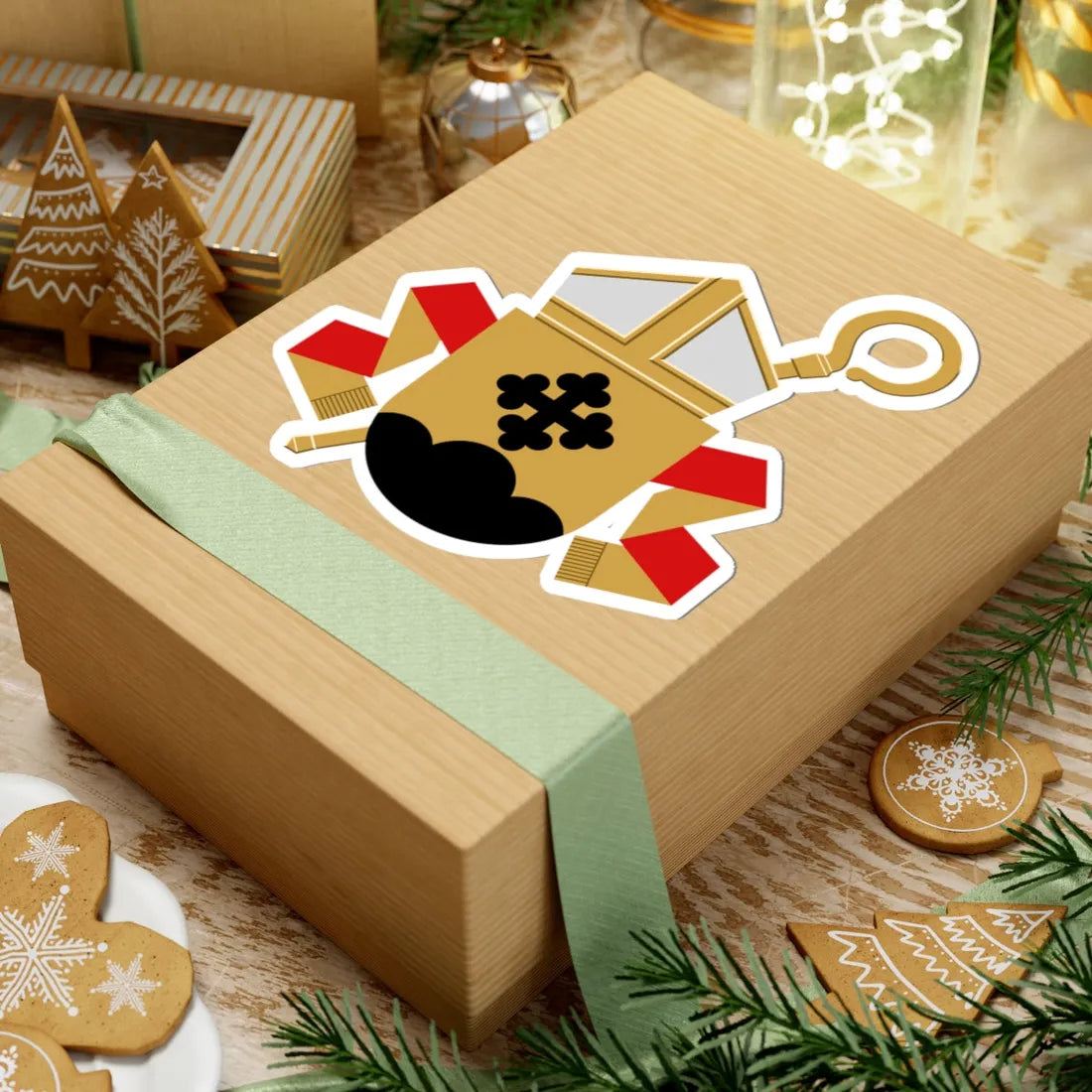 Coat of arms of the bishop of Kuopio (Finland) (Coat of Arms) STICKER Vinyl Kiss-Cut Decal - The Sticker Space