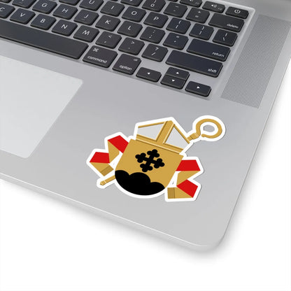 Coat of arms of the bishop of Kuopio (Finland) (Coat of Arms) STICKER Vinyl Kiss-Cut Decal - The Sticker Space
