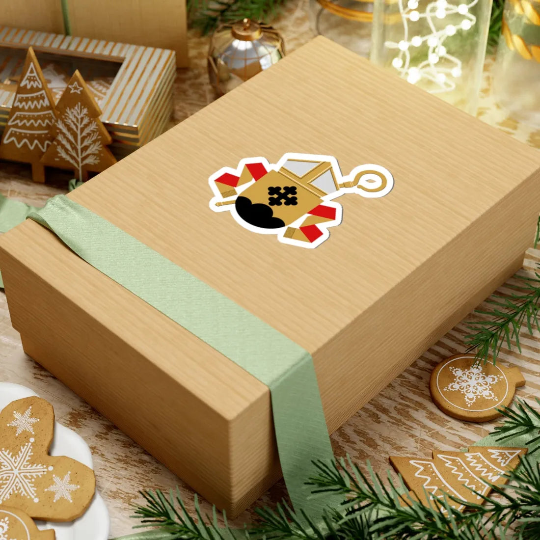 Coat of arms of the bishop of Kuopio (Finland) (Coat of Arms) STICKER Vinyl Kiss-Cut Decal - The Sticker Space