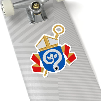 Coat of arms of the bishop of Lapua (Finland) (Coat of Arms) STICKER Vinyl Kiss-Cut Decal - The Sticker Space