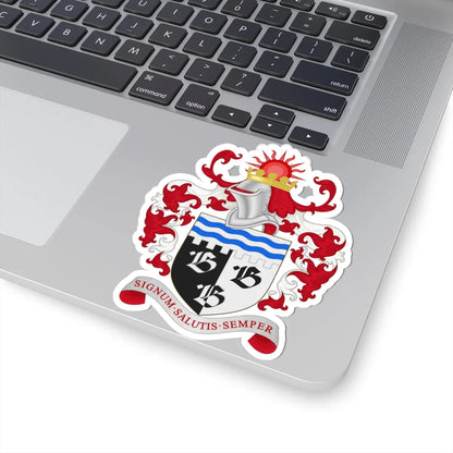 Coat of Arms of the Borough of Bridlington (England) (Coat of Arms) STICKER Vinyl Kiss-Cut Decal - The Sticker Space