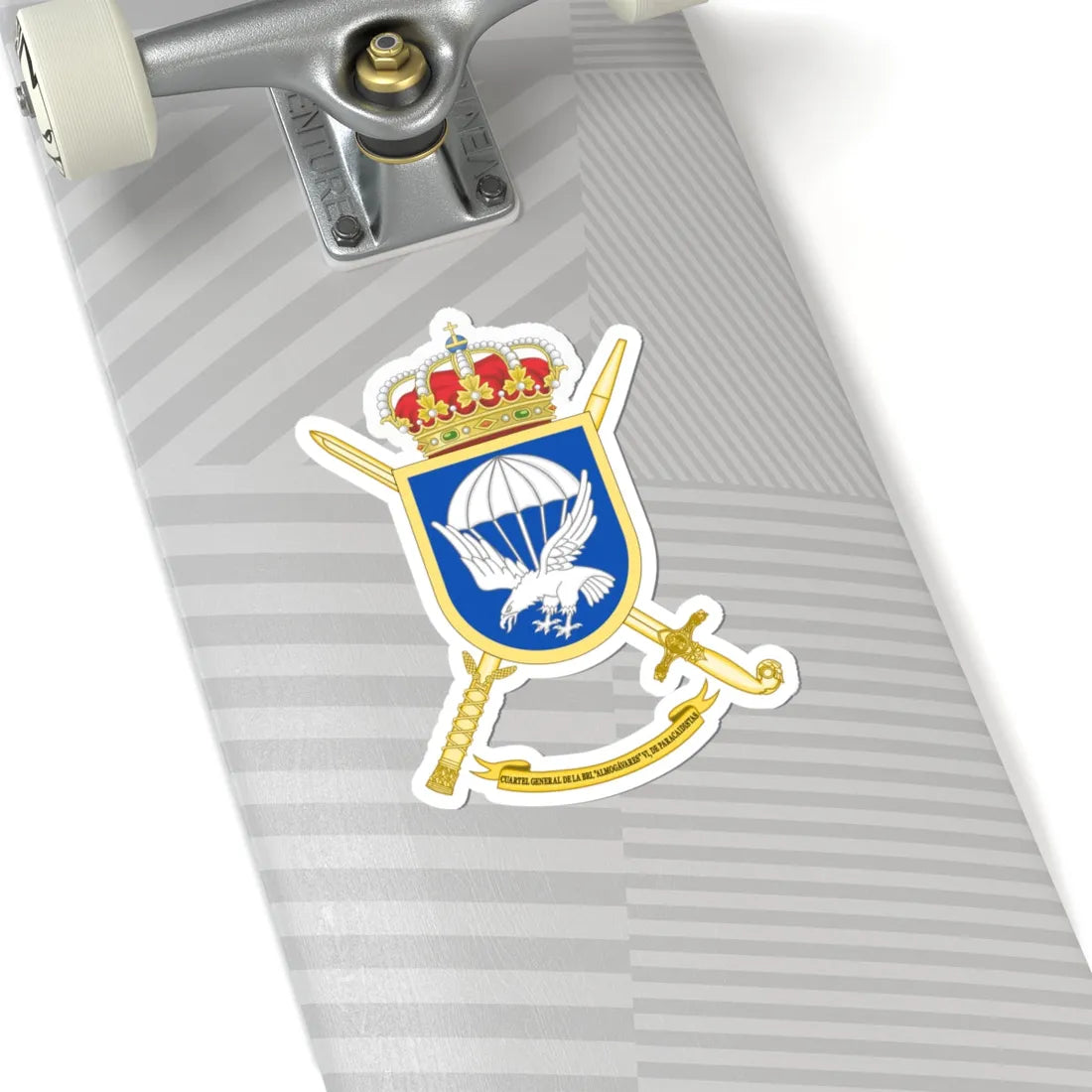 Coat of Arms of the BRIPAC Headquarters (Spain) (Coat of Arms) STICKER Vinyl Kiss-Cut Decal - The Sticker Space