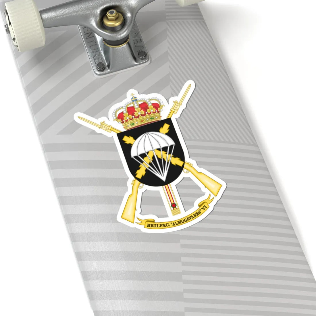 Coat of Arms of the BRIPAC (Spain) (Coat of Arms) STICKER Vinyl Kiss-Cut Decal - The Sticker Space