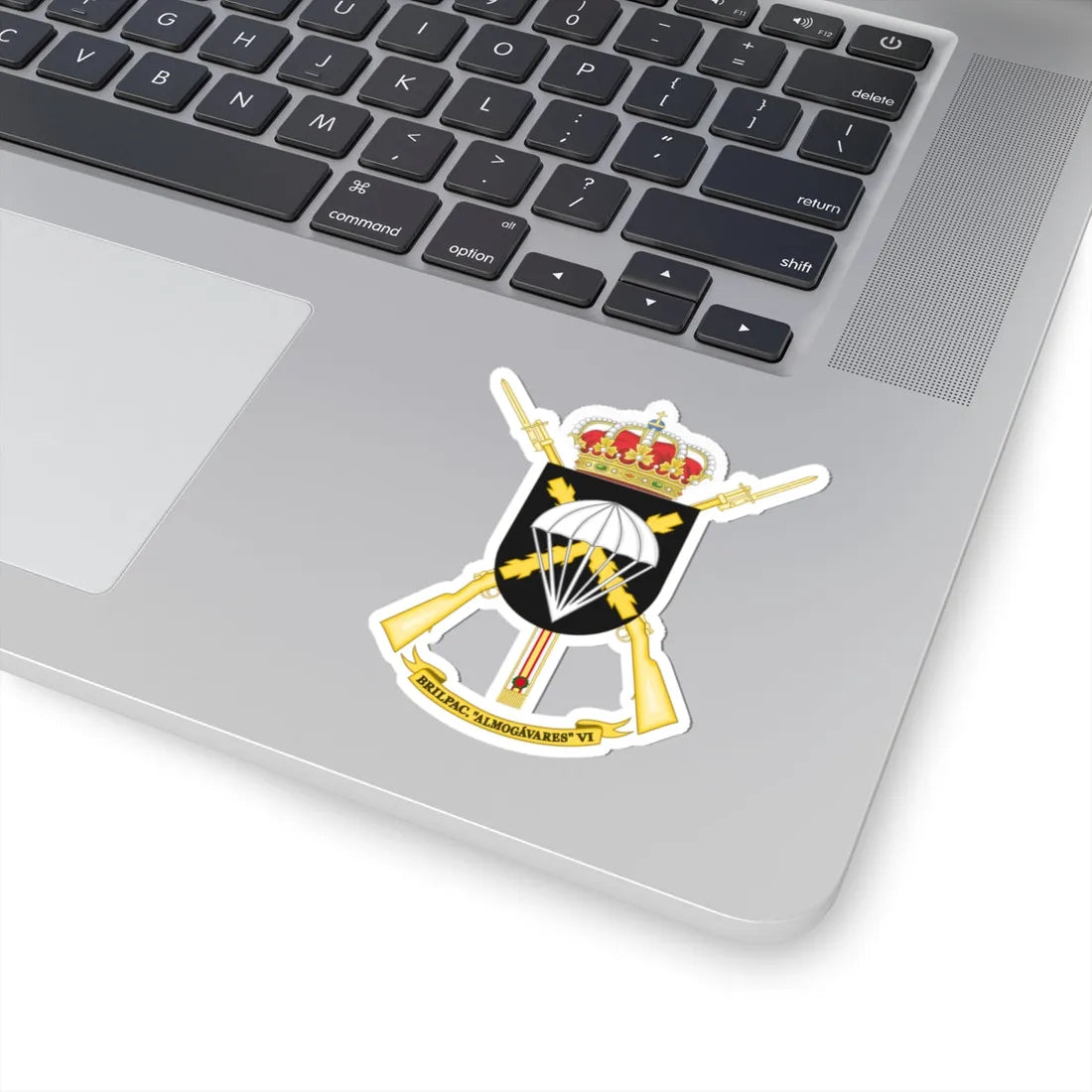 Coat of Arms of the BRIPAC (Spain) (Coat of Arms) STICKER Vinyl Kiss-Cut Decal - The Sticker Space