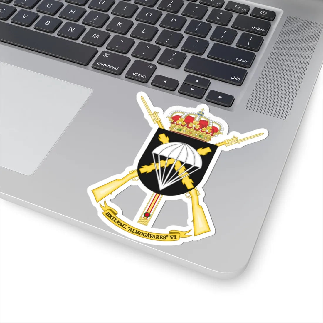 Coat of Arms of the BRIPAC (Spain) (Coat of Arms) STICKER Vinyl Kiss-Cut Decal - The Sticker Space