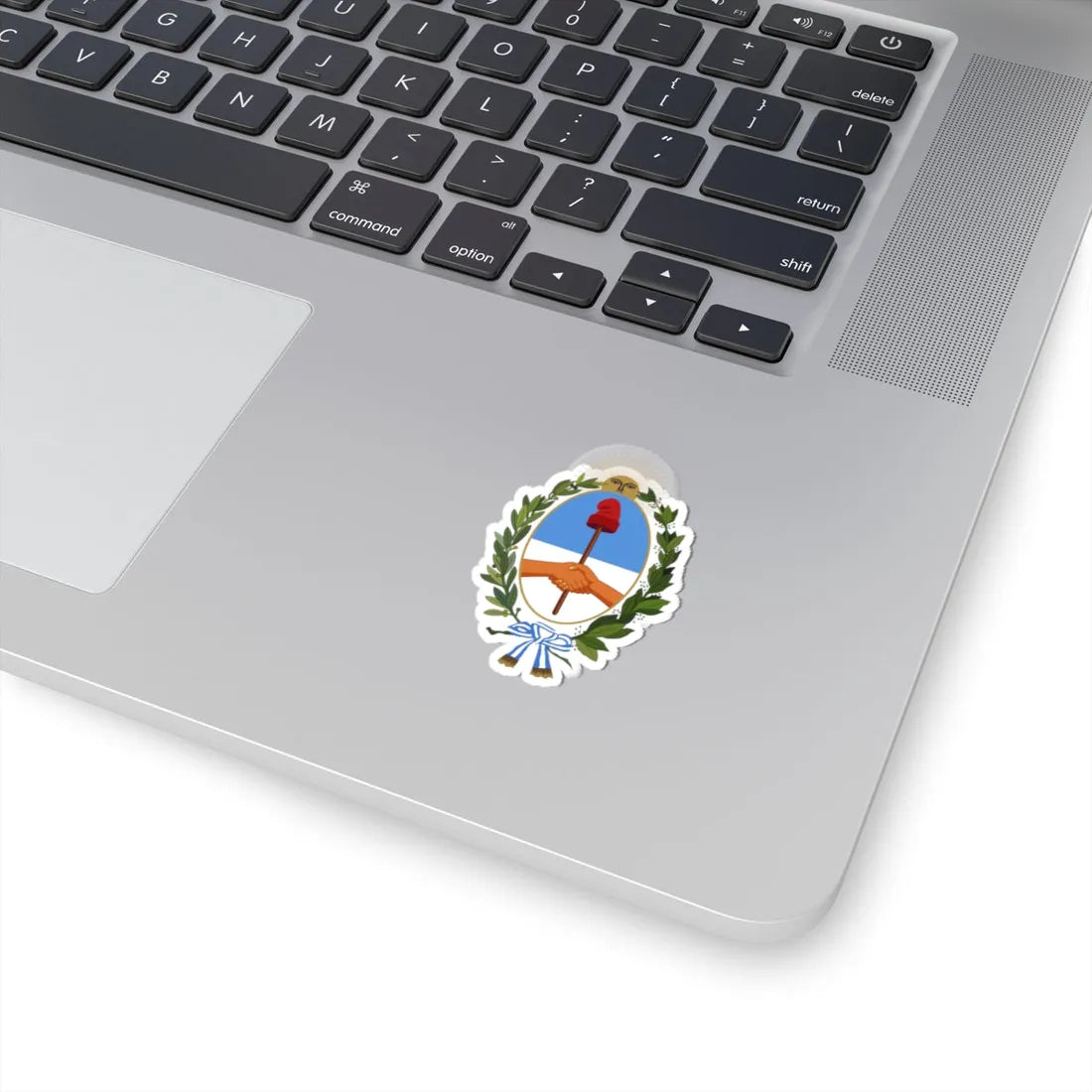 Coat of arms of the Buenos Aires Province (Argentina) (Coat of Arms) STICKER Vinyl Kiss-Cut Decal - The Sticker Space