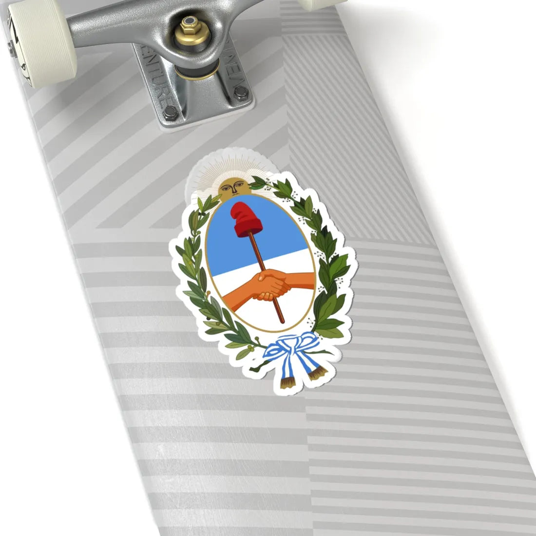 Coat of arms of the Buenos Aires Province (Argentina) (Coat of Arms) STICKER Vinyl Kiss-Cut Decal - The Sticker Space
