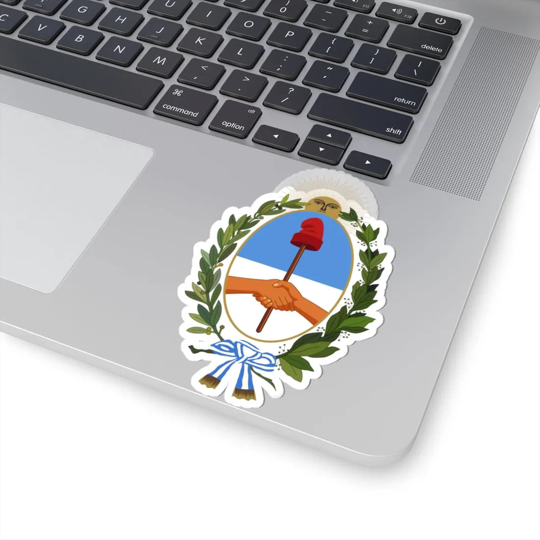 Coat of arms of the Buenos Aires Province (Argentina) (Coat of Arms) STICKER Vinyl Kiss-Cut Decal - The Sticker Space