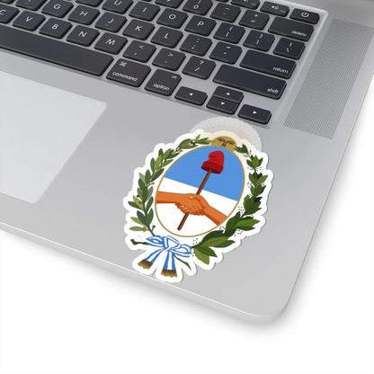 Coat of arms of the Buenos Aires Province (Argentina) (Coat of Arms) STICKER Vinyl Kiss-Cut Decal - The Sticker Space