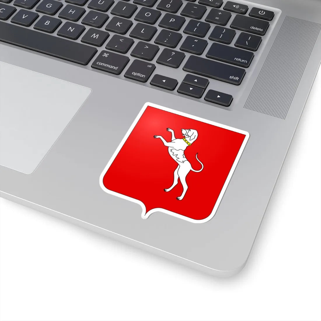 Coat of arms of the Canossa family (Italy) (Coat of Arms) STICKER Vinyl Kiss-Cut Decal - The Sticker Space